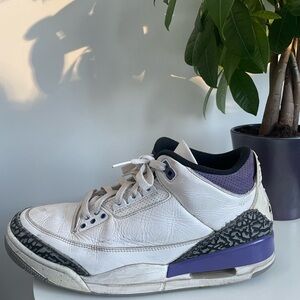 Men Size 10 Nike Air Jordan 3 Retro ‘Dark Iris’ CT8532-105